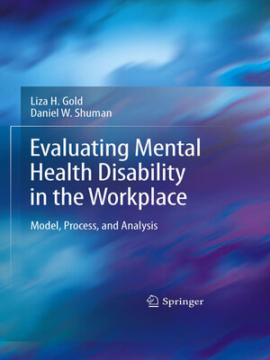 cover image of Evaluating Mental Health Disability in the Workplace